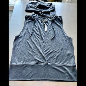 NWT* Victoria Secret sleeveless Vest/Hoodie